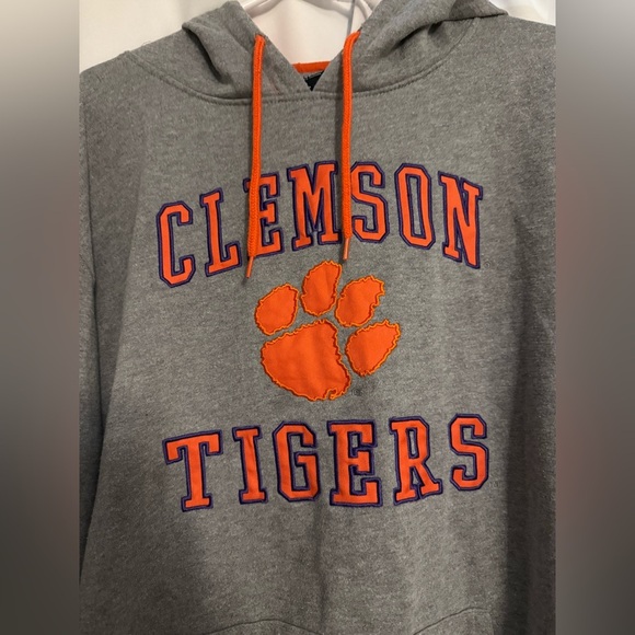Clemson Tigers Hoodie with Orange Accents - Picture 2 of 4